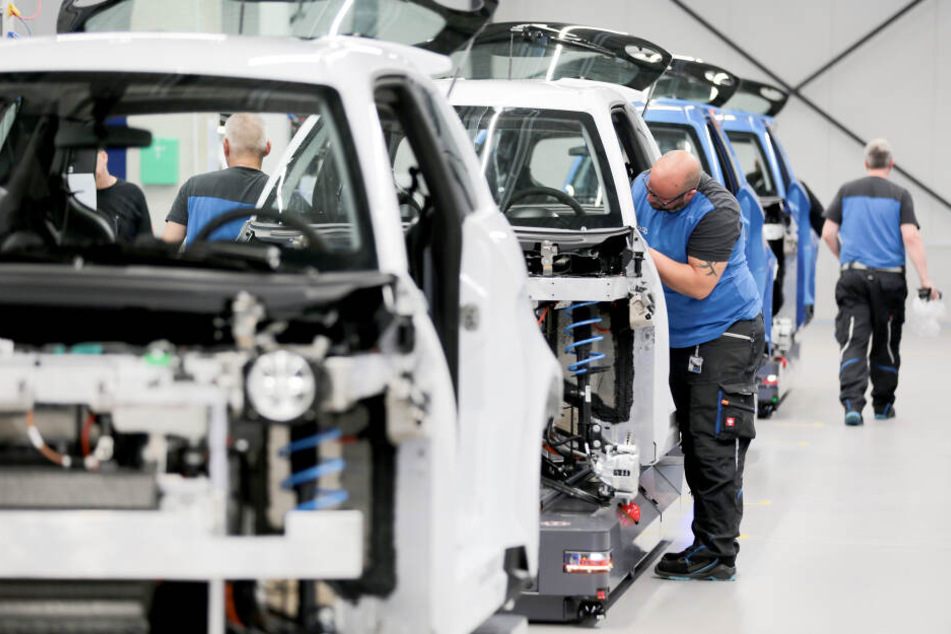 Die Produktion der Elektroautos ist an die Aachener Universität angelagert.