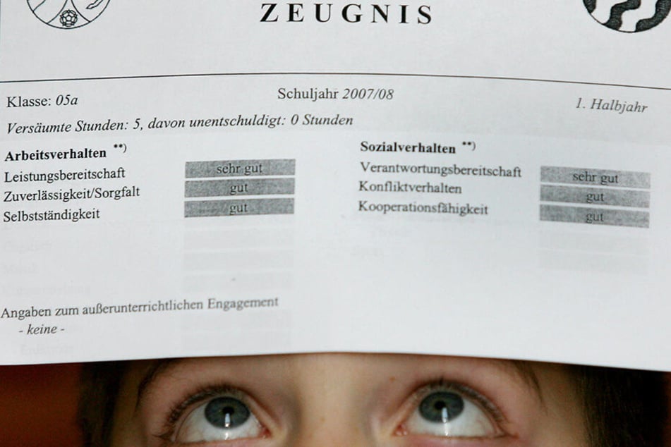 Kopfzerbrechen über Kopfnoten? Diese Zeiten scheinen an Sachsens Schulen vorbei zu sein. (Symbolbild).