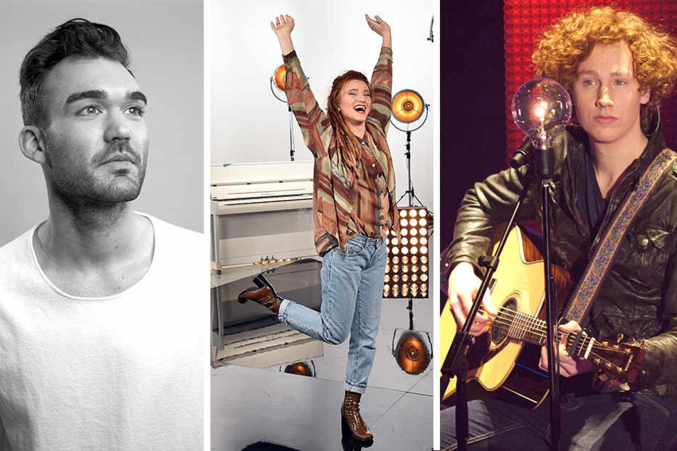 Künstler Ryk, Natia Todua und Michael Schulte treten am Donnerstag beim ESC-Vorentscheid auf.