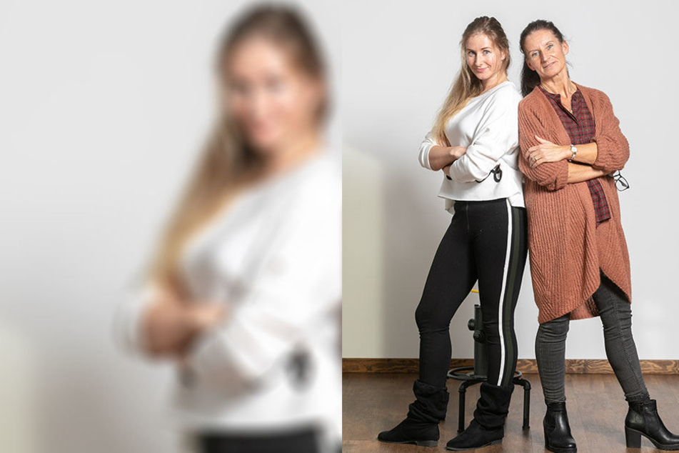 E: Mutter & Tochter: Silke (53, r.) und Lisa Ohrnberger (25) laden zur märchenhaften Kinder-Mitmach-Show ins Centrum-Theater ein.