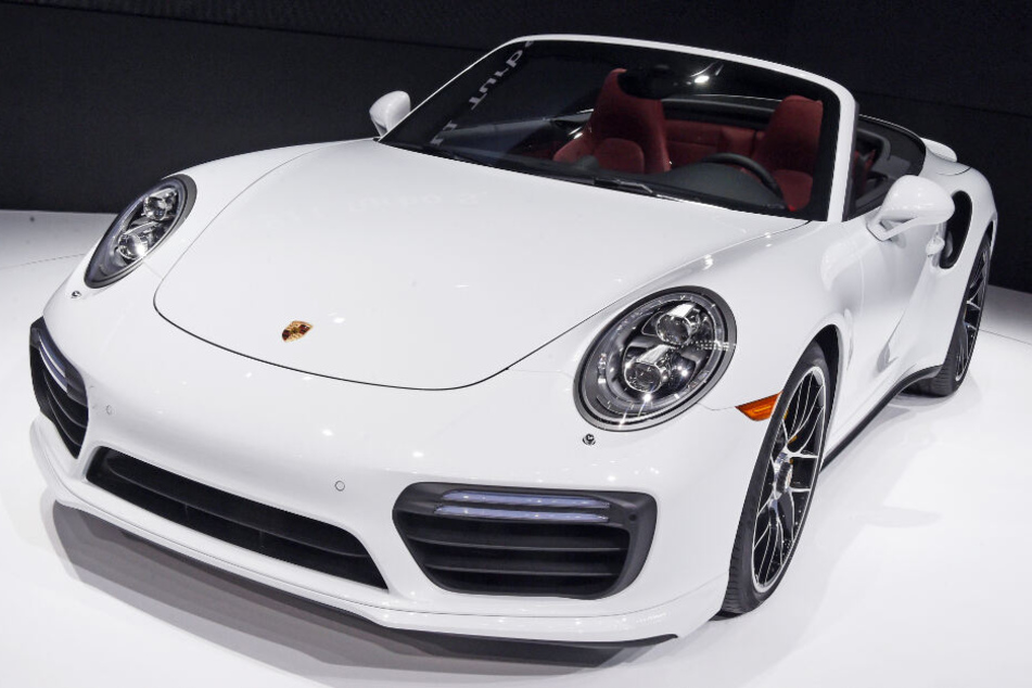 Der Porsche 911 Turbo S auf der North American Auto Show in Detroit .