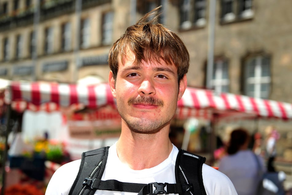 Wolodymyr Bautin (17) möchte ab Herbst Medizin studieren und vorher Sachsen erkunden.