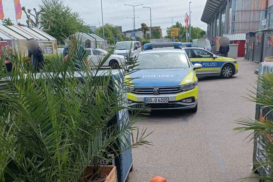 Die Polizei war wegen eines Ladendiebs alarmiert worden.