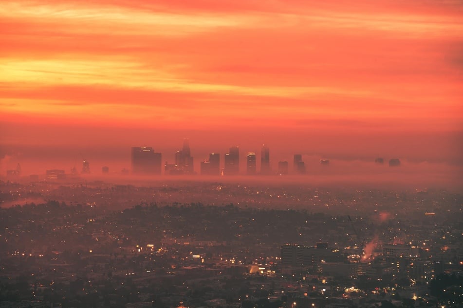 California has led the nation in auto emissions regulation since CARB moved to combat the toxic yellow-brown smog that hung over Los Angeles in 1966 (stock image).