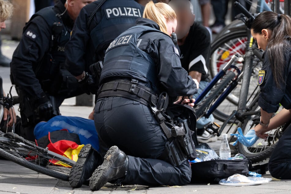 Frankfurt: Schüsse nahe dem Hauptbahnhof in Frankfurt! Polizei streckt Mann nieder