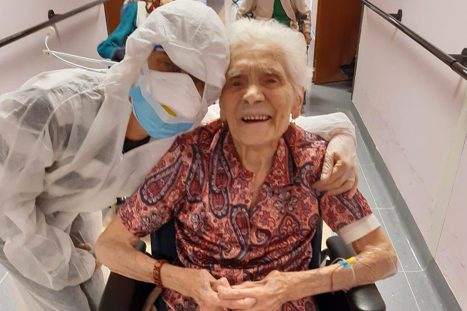 Die 103-jährige Ada Zanusso aus Italien.