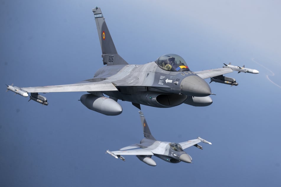 F-16-Kampfjets. (Archivbild)