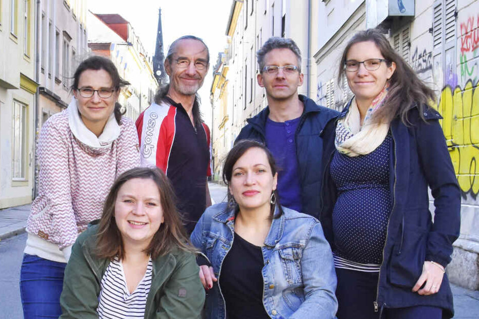 Dieses Team organisiert die autofreie Woche.