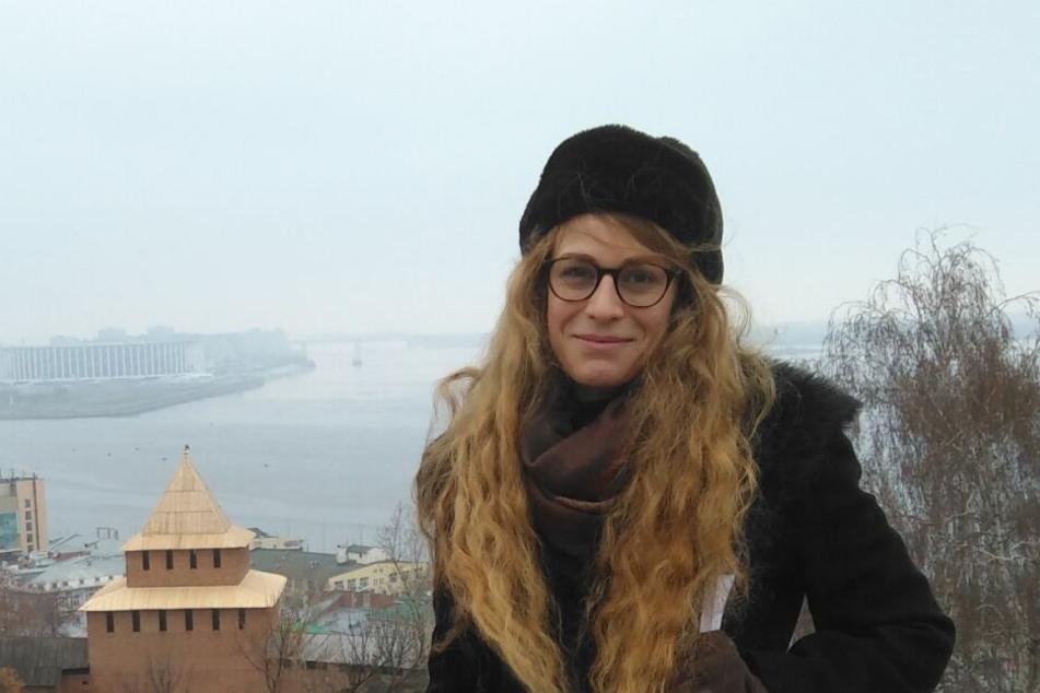 Im Auftrag des Wassers unterwegs: Studentin Katharina Schmitt-Mücke (27).