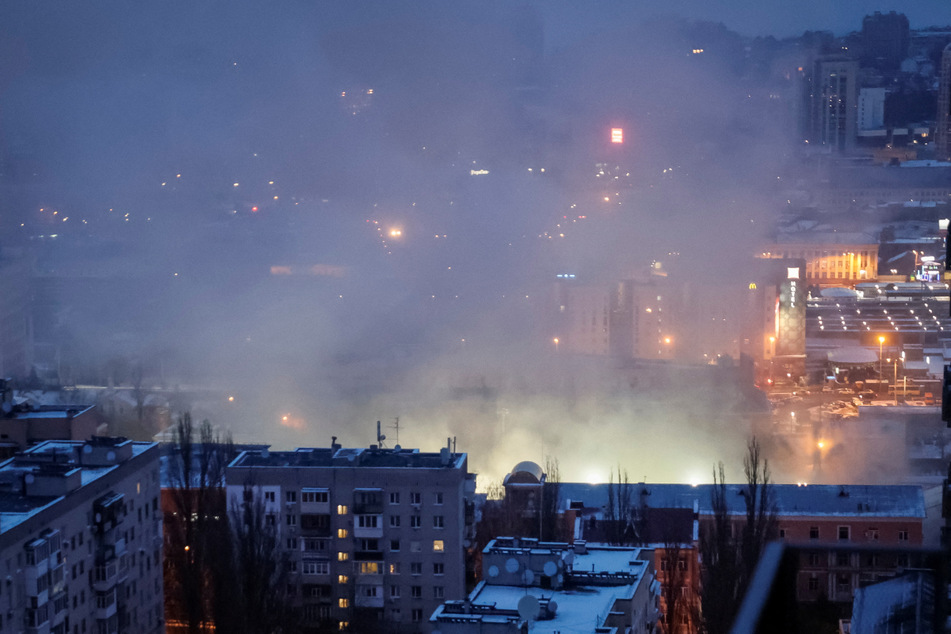 Kyiv was struck by the latest wave of Russian missile attacks overnight on Tuesday.