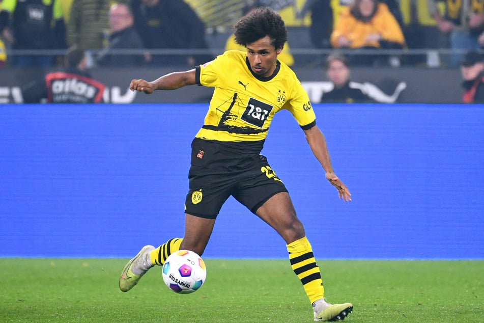 Karim Adeyemi (21) hat beim BVB keinen Stammplatz, aber regelmäßige Einsätze.