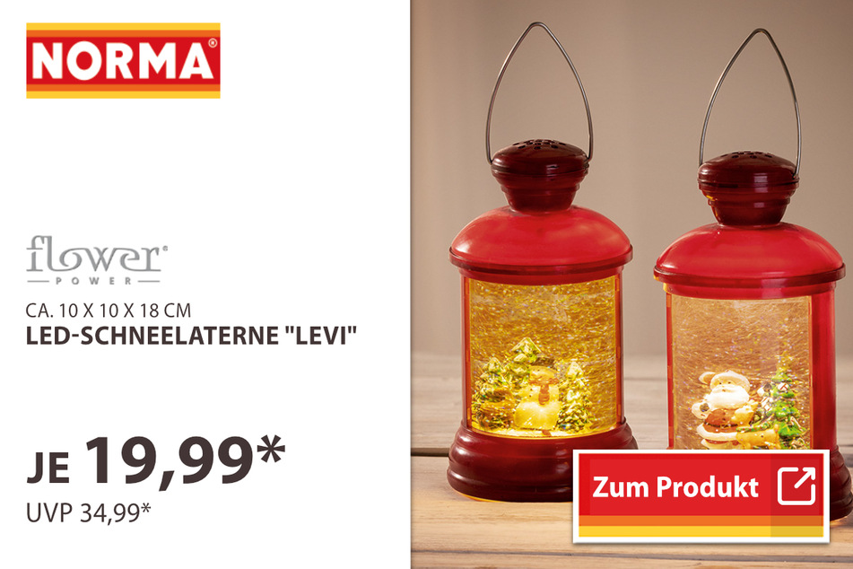 LED-Schneelaternen "Levi"