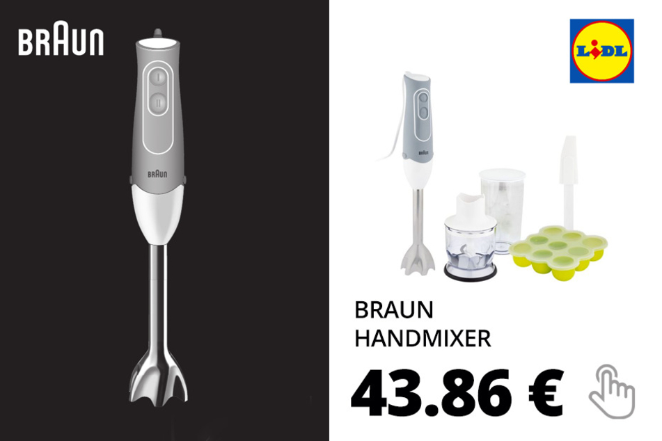 BRAUN Handmixer »Multi Quick 5 MQ523 Babybrei Spezial«, 600 Watt, inklusive Gefrierbehälter