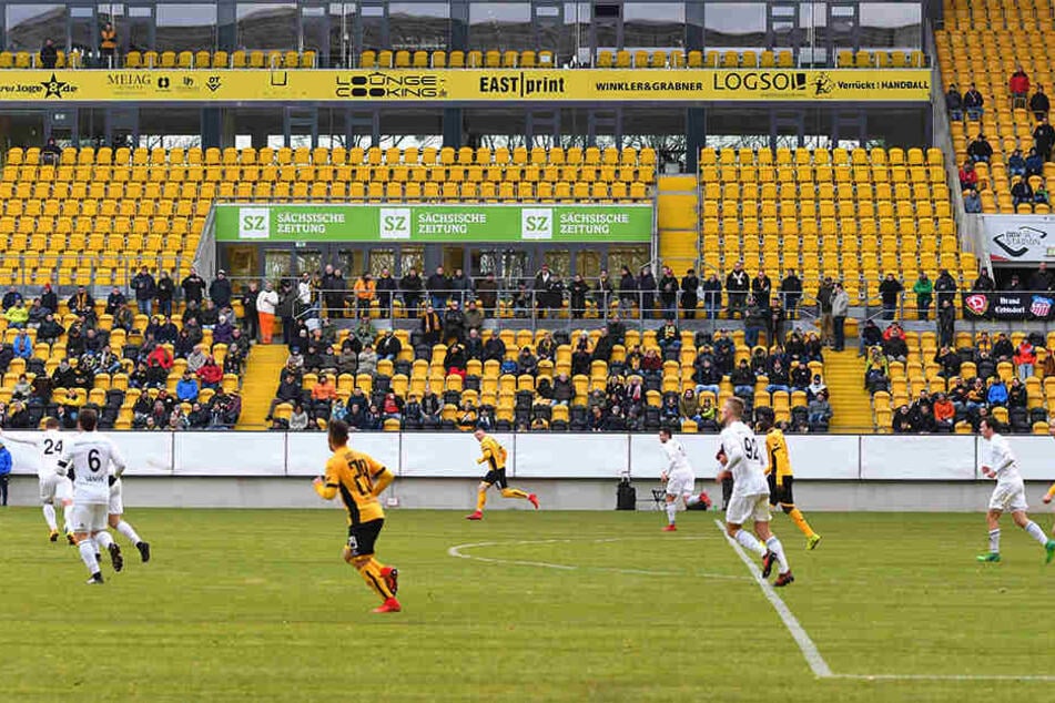 250 Zuschauer sahen Dynamos Testspiel gegen den tschechischen Erstligisten FK Mlada Boleslav.