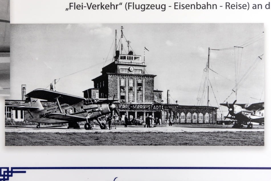 Antonow-Flugzeuge starteten am Flughafen Karl-Marx-Stadt.