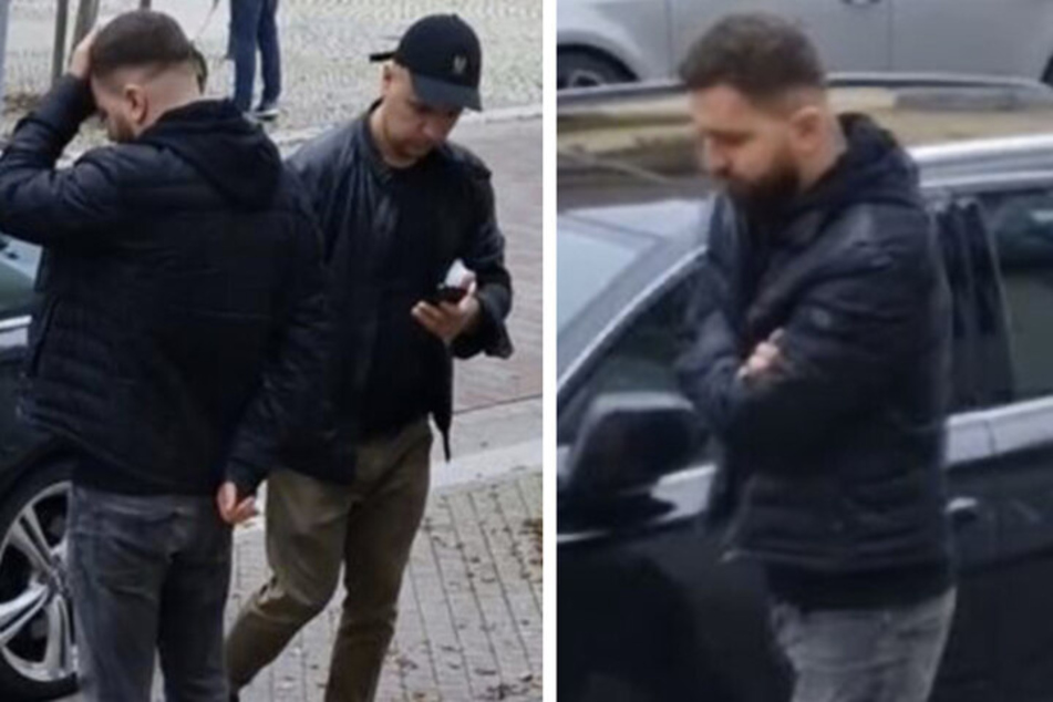 Mit diesen Fotos suchte die Berliner Polizei nach den mutmaßlichen Tätern.