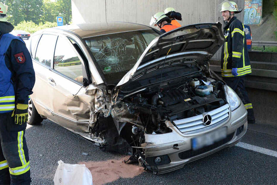 Der Geisterfahrer verursachte mehrere Crashs.