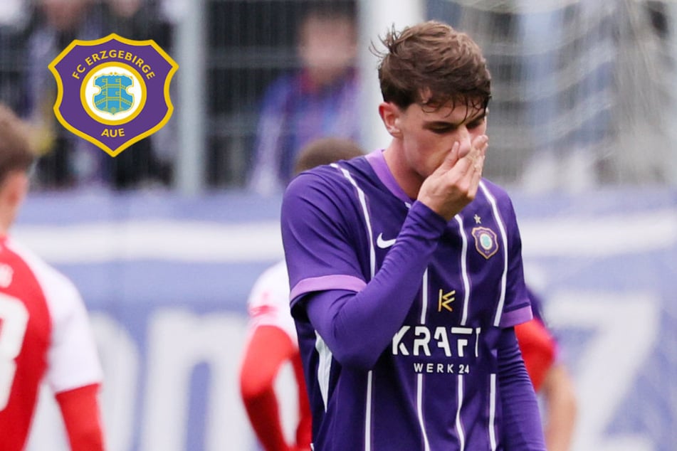 Erzgebirge Aue verliert auch gegen den Halleschen FC: Bester Torjäger fürs Bezirksderby gesperrt