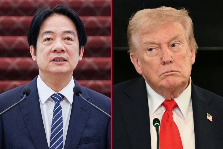 China slammed Taiwanese President Lai Ching-te (l.) after he suggested President Donald Trump should be awarded the Nobel Peace Prize if he secures Taiwan's independence.