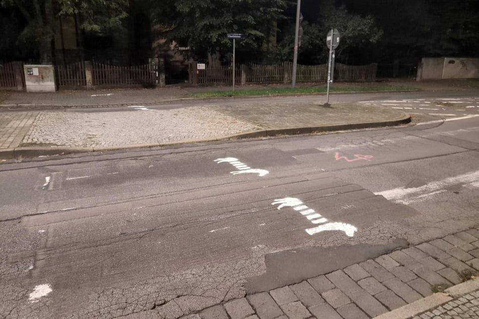 Dort, wo sich Aktivsten einen Zebrastreifen wünschen, zieren nun kleine Zebras die Charlottenstraße.