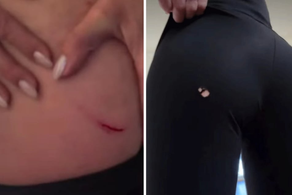 Profitänzerin Mariia Maksina (28) verletzte sich während des Trainings an einem Stuhl.