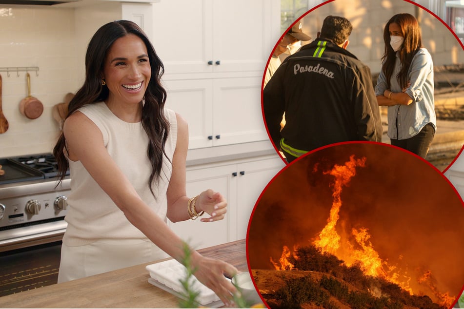 Todesflammen in LA! Meghan Markle fällt schwere Entscheidung