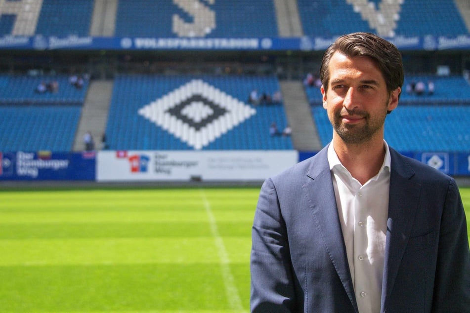 Seit drei Jahren ist Jonas Boldt (39) der starke Mann beim HSV. (Archivbild)