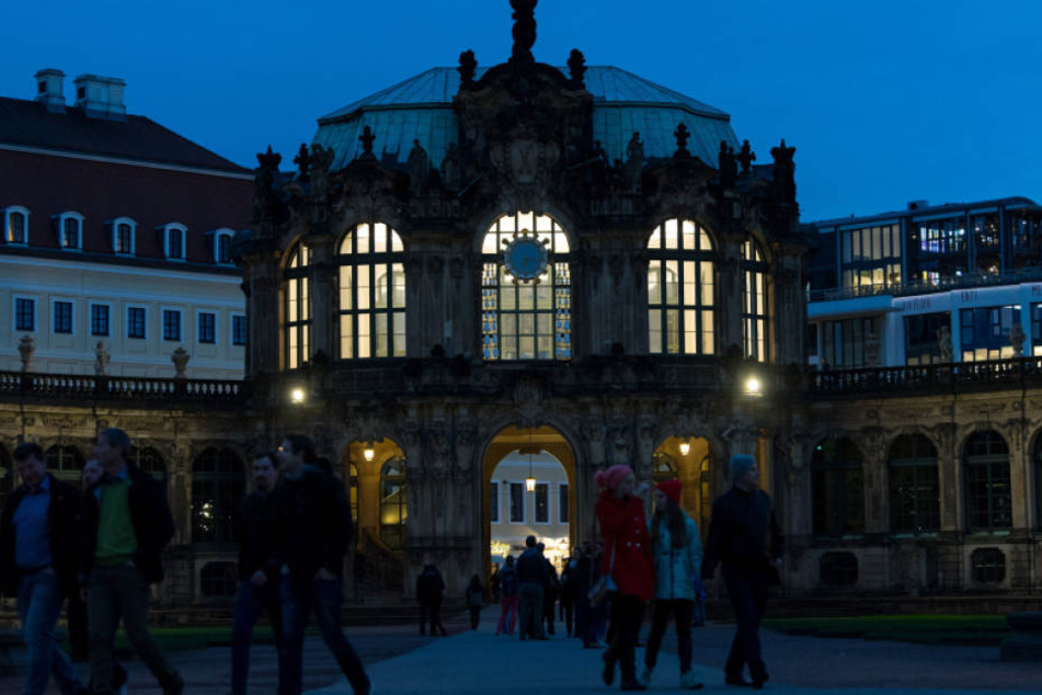 Der Dresdner Zwinger.