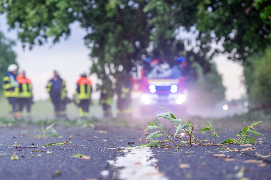 Ein Unwetter hat für zahlreiche Einsätze in Bayern gesorgt. (Symbolbild)
