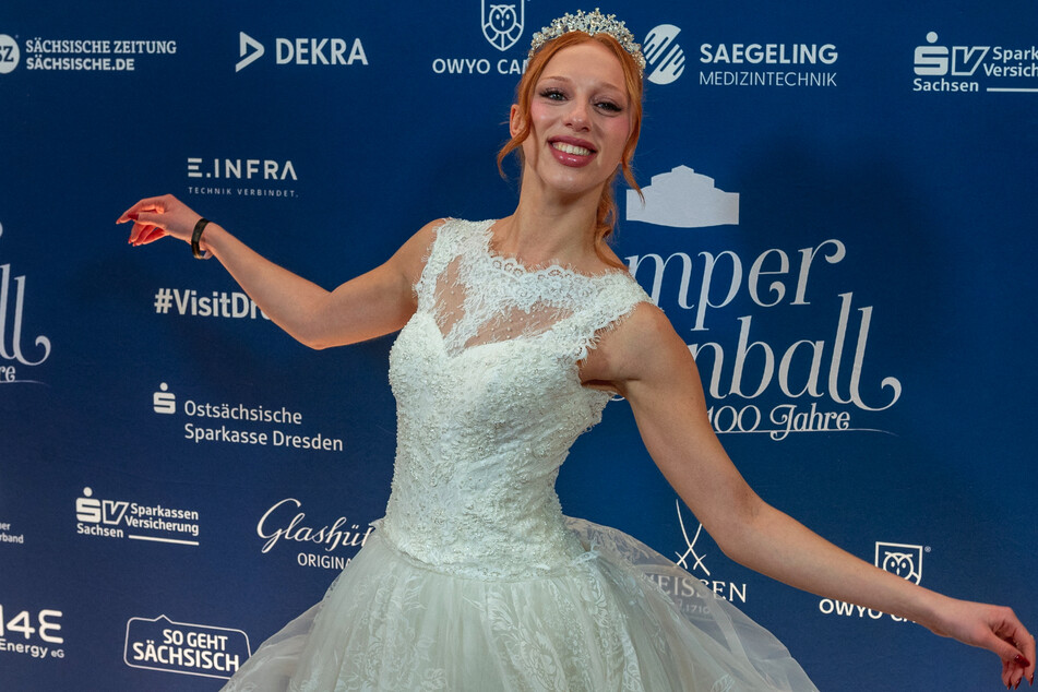 Dresden: Erstes Mal für Anna Ermakova: Mit wem sie den Opernball besuchte