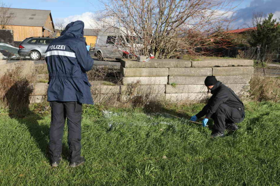 Die Kriminalpolizei ermittelt.