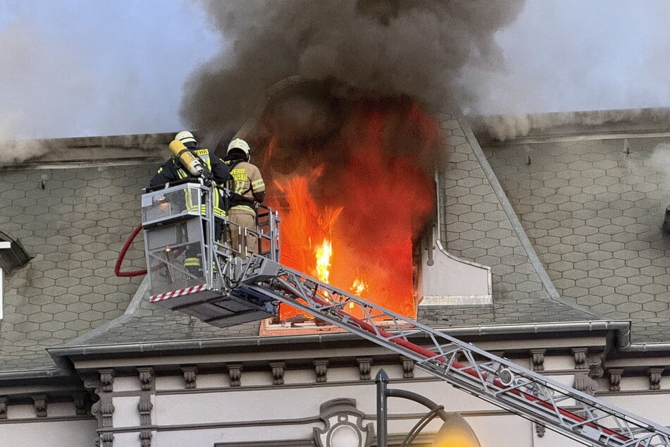 Die Feuerwehr konnte den Brand löschen.