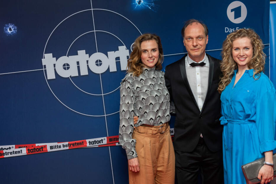 Karin Hanczewski (37, v.l.), Martin Brambach (51) und Cornelia Gröschel (31) dürfen die "Tatort"-Saison 2019/20 eröffnen.