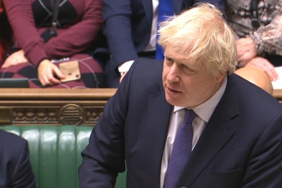Boris Johnson, Premierminister von Großbritannien, spricht während einer Brexit-Debatte im Unterhaus.