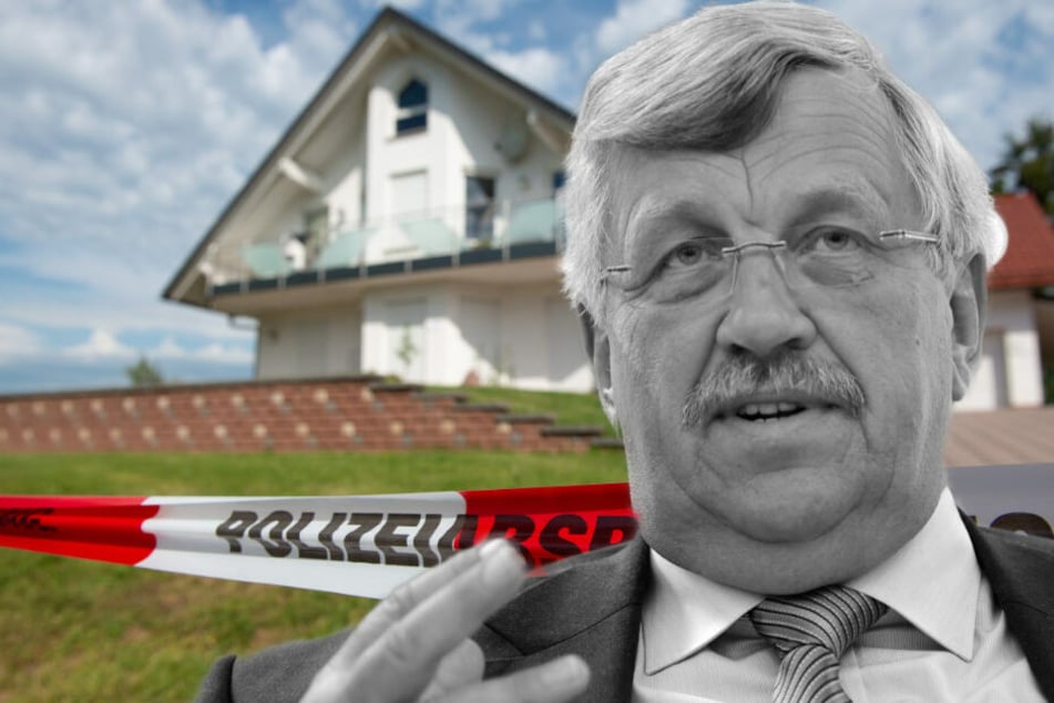 Fotomontage: Regierungspräsident Walter Lübcke (CDU/65) wurde mit einer Schusswunde am Kopf in seinem Wohnhaus in Wolfhagen entdeckt.