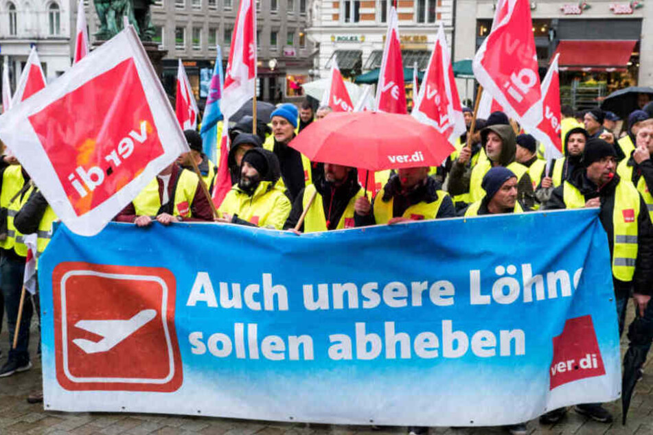 In diesem Jahr streikten bereits die Mitarbeiter des Hamburger Flughafens.