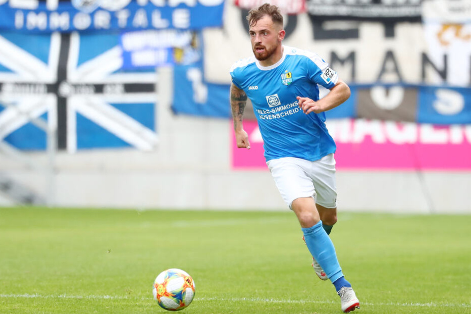 Trotz Pokal-Aus ist Pascal Itter mit dem Teamgeist der Himmelblauen zufrieden.
