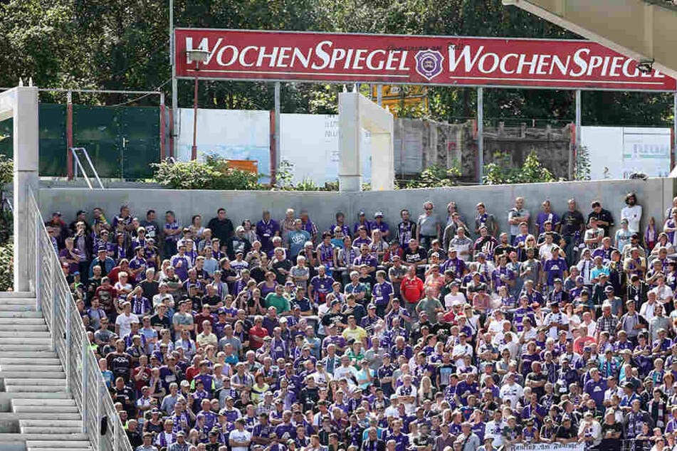 Im Heimspiel gegen Nürnberg wurde das letzte Eckteil der Fan-Tribüne freigegeben - allerdings ohne Dach.