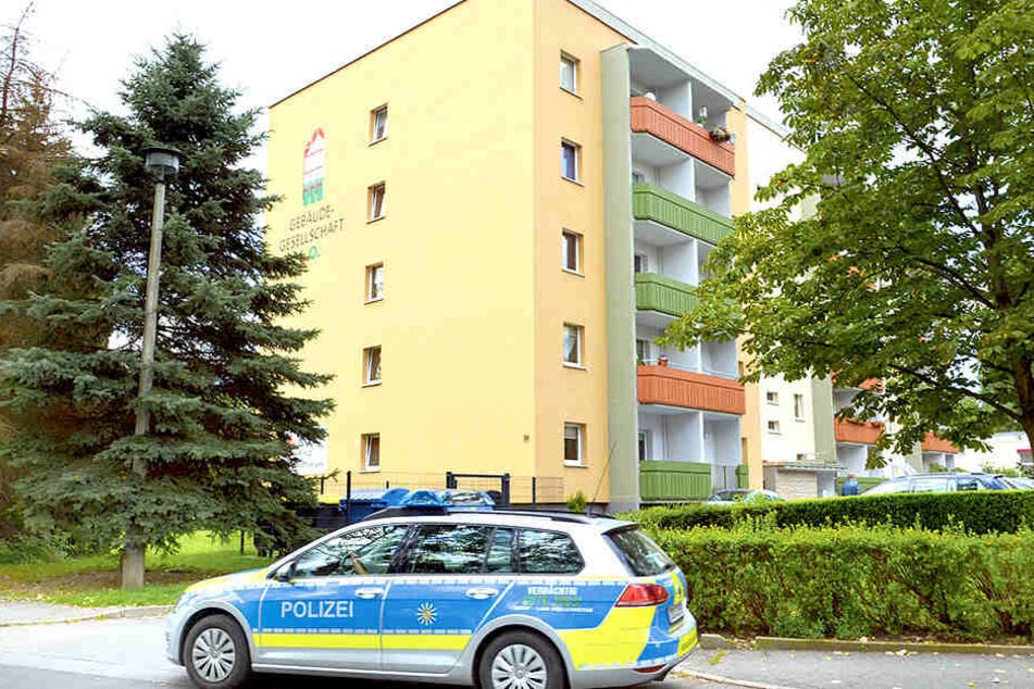 Tatort Heinrich-Mauersberger-Ring: Hier wurde gestern ein Bewohner (58) gewaltsam umgebracht.