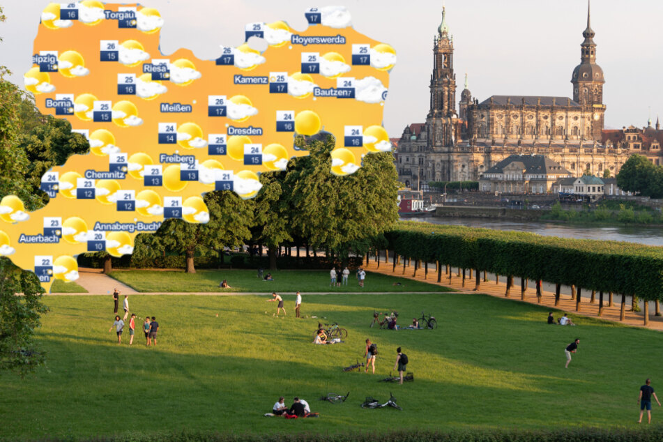 Endlich wieder Sonne in Sachsen! Doch Unwetter lassen nicht lange auf sich warten!