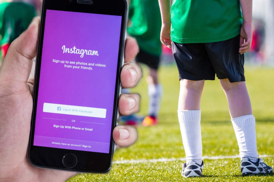 Der damals 18-Jährige suchte gezielt nach jungen Fußballern aus den U12- und U13-Jugendendmannschaften und zeigte sich ihnen dann nackt auf Instagram (Symbolbild).
