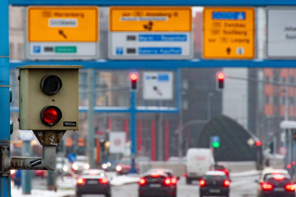 Erfolgreichster Rotlichtblitzer: Bahnhofstraße.