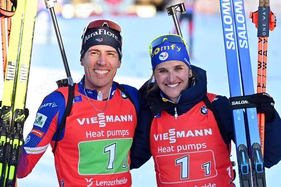 Zusammen gewannen Quentin Fillon Maillet (33) und Julia Simon (29) zahlreiche Staffelmedaillen, zuletzt Gold in der Single-Mixed-Staffel bei der WM 2025 in Lenzerheide.