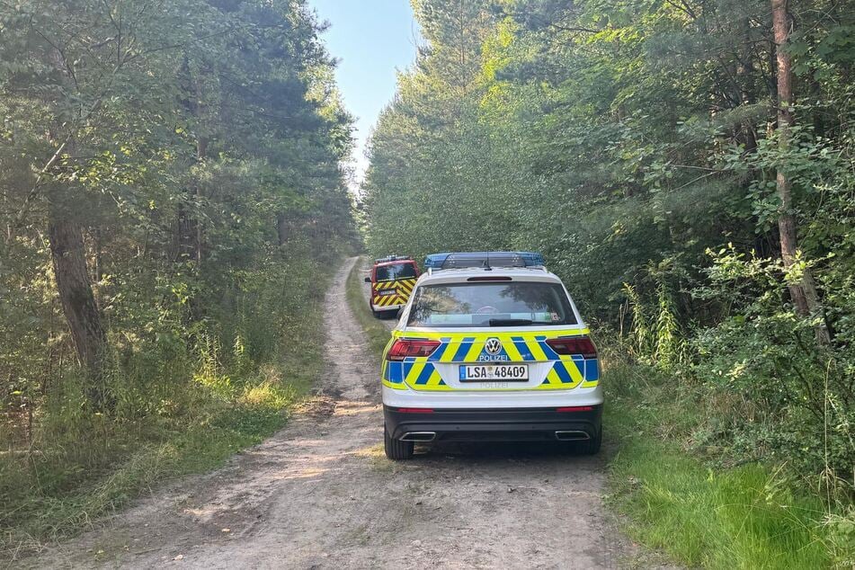 Polizei und Feuerwehr rückten an.