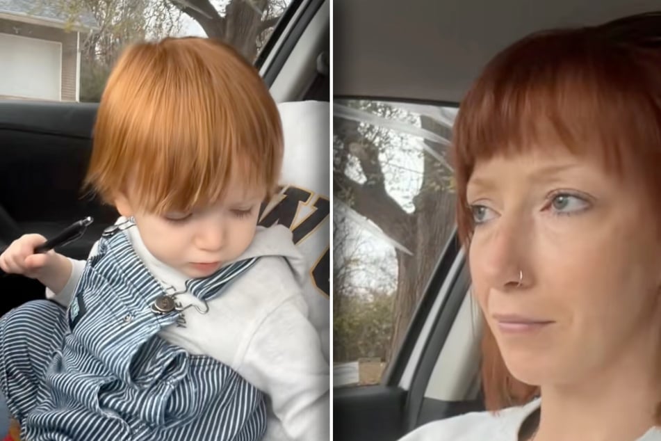 Der kleine Braxton (1) und seine Mutter Lauryn Galloway (33) haben optisch eine ganz bestimmte Gemeinsamkeit...