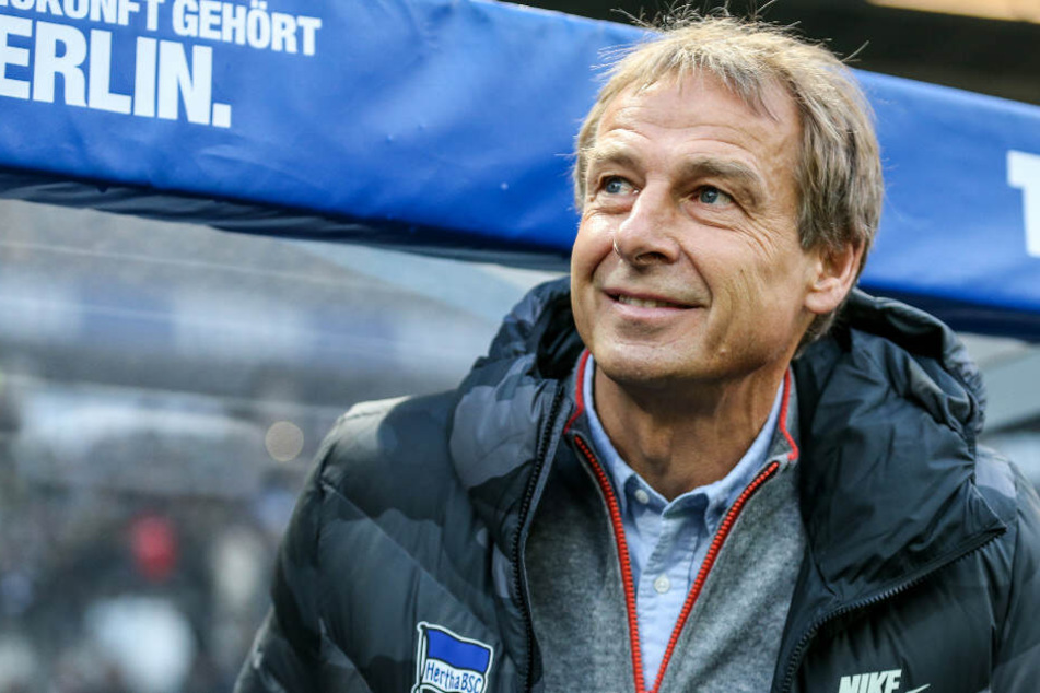 Jürgen Klinsmann steht seit wenigen Wochen bei Hertha BSC an der Seitenlinie.