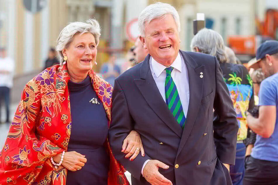 Schirmherrin Prinzessin Alexandra und Ehemann Prinz Georg zur Lippe.
