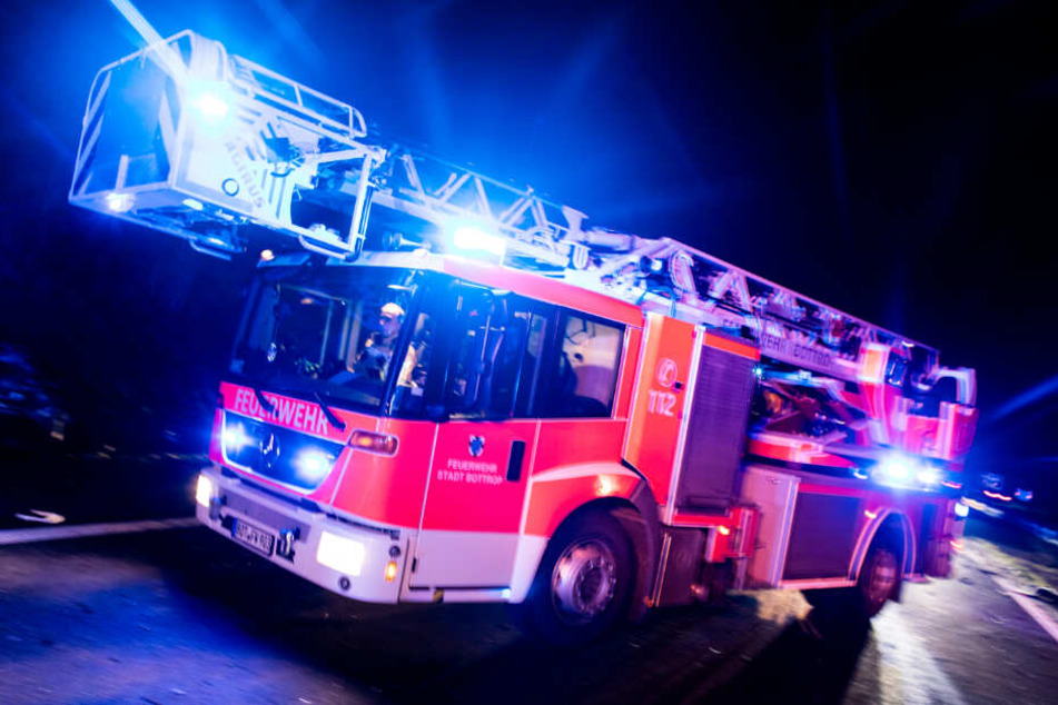 100 Feuerwehrleute waren im Einsatz. (Symbolbild)