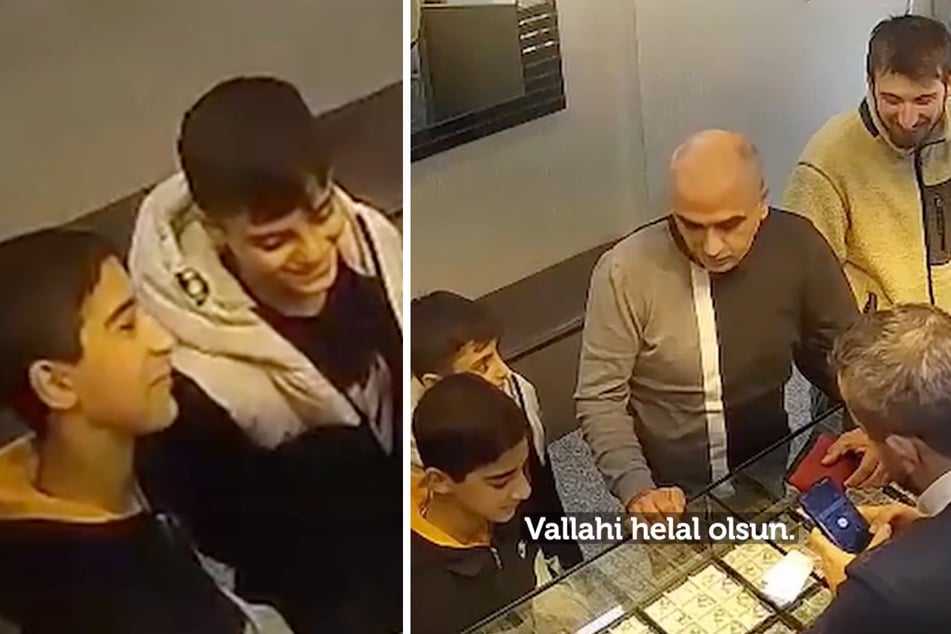 Die beiden Jungs brachten den Schatz zurück.