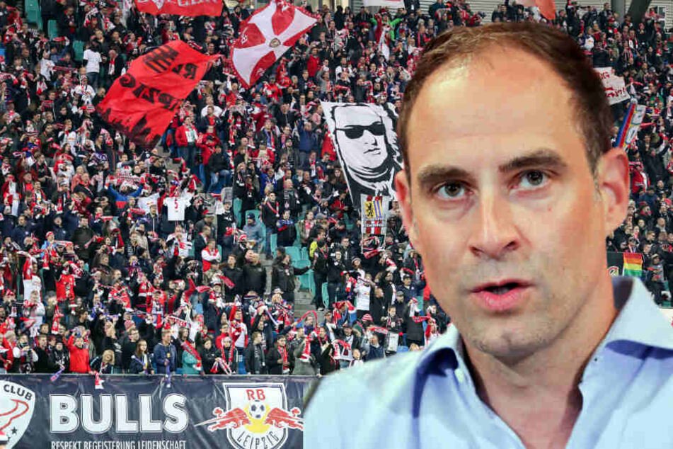 Geschäftsführer Oliver Mintzlaff schaltet sich in den Fan-Zoff beim Fußball-Bundesligisten RB Leipzig ein.